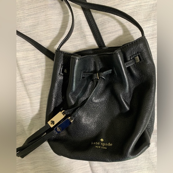 Black Late Spade bucket bag - Picture 3 of 8